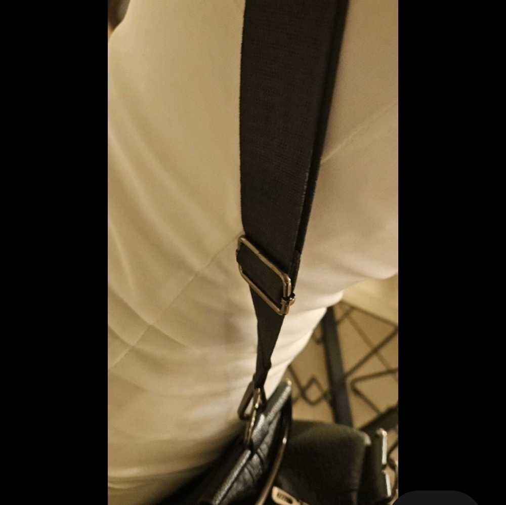 New Jingpin Black Multifunctional Backpack Crossbody Duffle FauxLeather - Picture 11 of 12